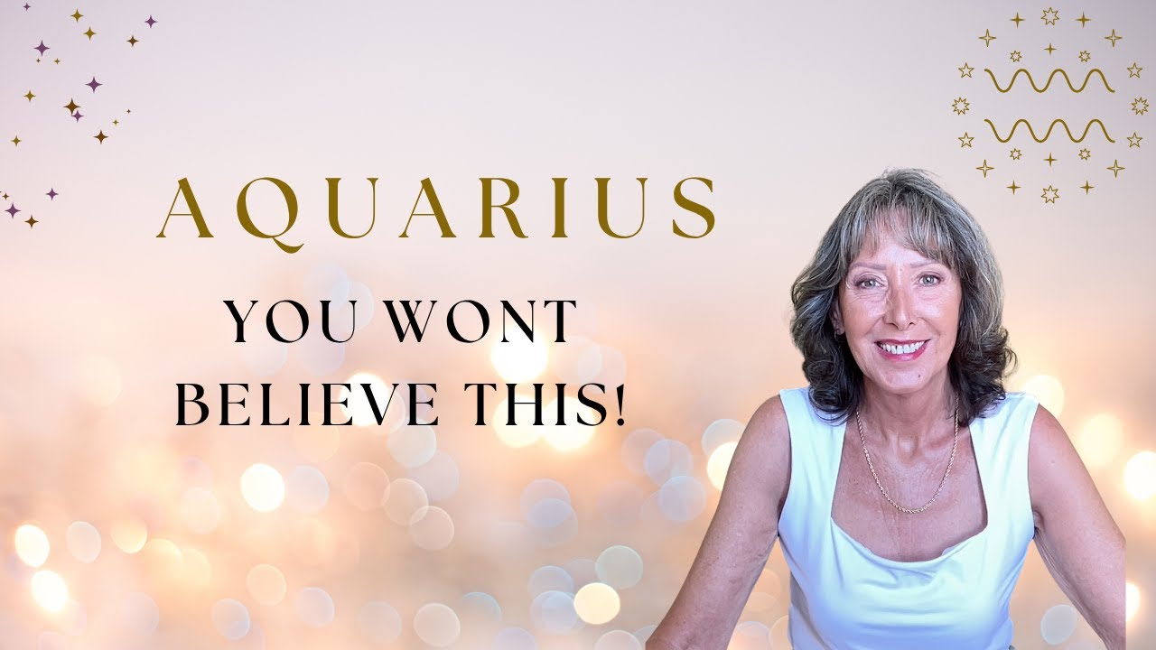 Aquarius In Your GLORY! Don't Let ANYTHING Hold You Back! #tarot
