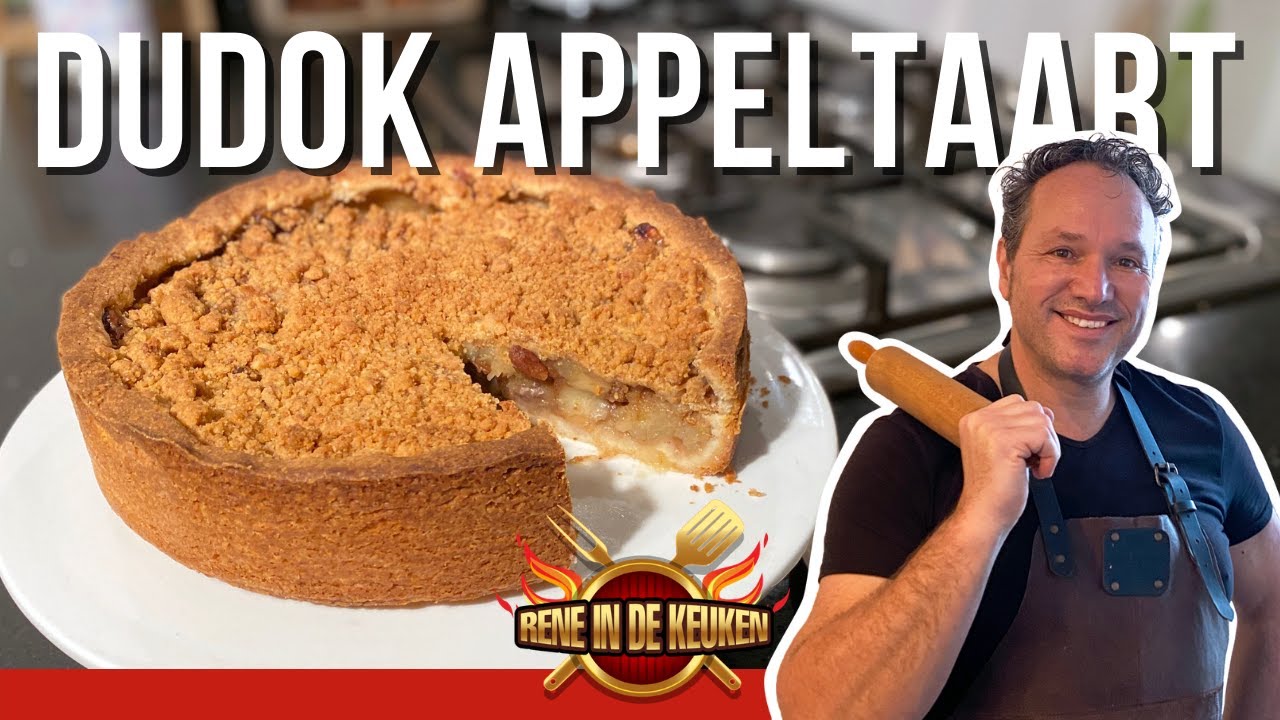 Maak de lekkerste appeltaart van Nederland. Appeltaart zoals bij Dudok
