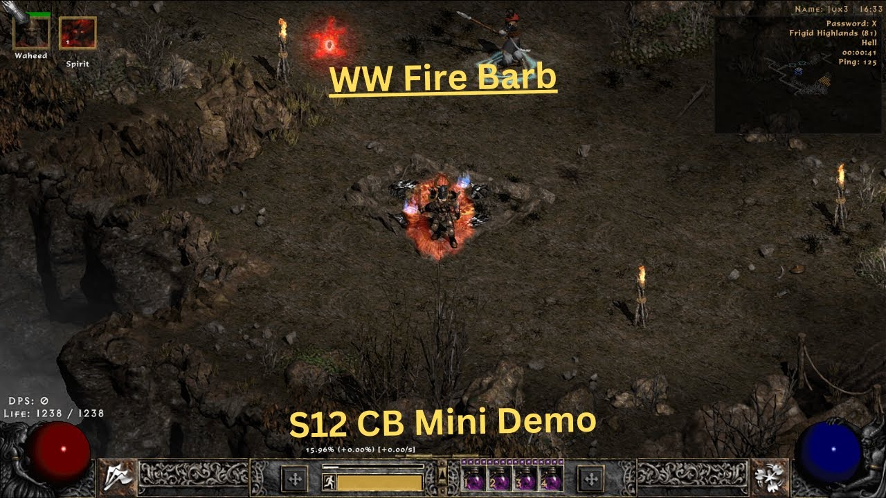 Мини-руководство/презентация закрытого бета-тестирования Pd2 S12 &mdash; WW Fire Barb