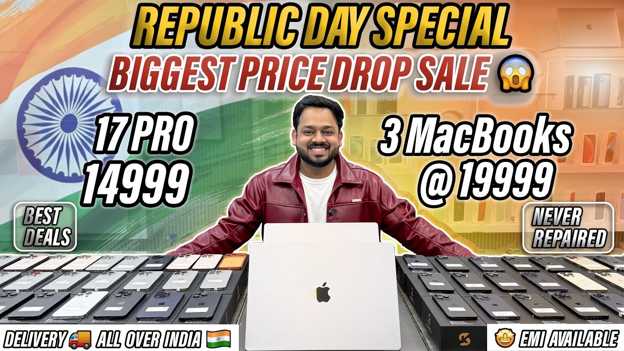 BIGGEST SALE EVER 🤩| Cheapest iPhone Market in Delhi 😱| Second Hand Mobile | ​@sk_communications_ 🔥 