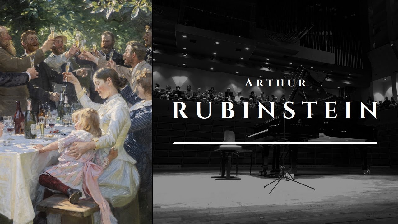 (Arthur Rubinstein | 1971 | Live) Chopin & Chabrier