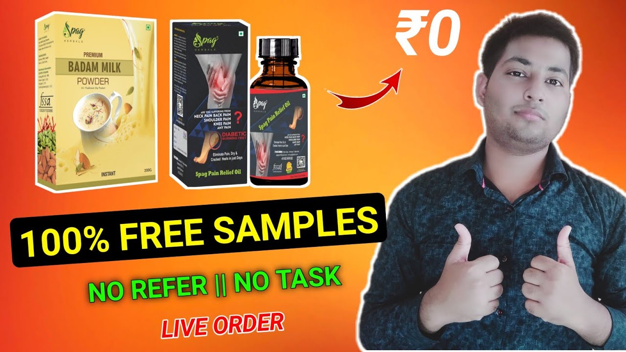 New 100% Free Samples | Free Sample | free sample today