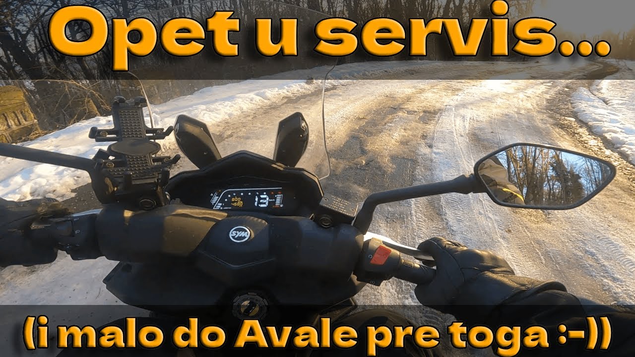 Ponovo u servis | Još jedna zimska vožnja | Sym Joyride 300
