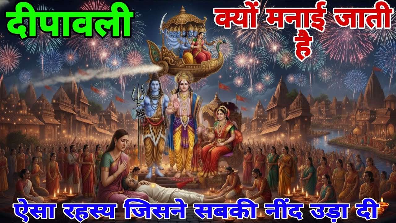 दीपावली क्यों मनाई जाती है? रहस्य ऐसा जिसने सबकी नींद ही उड़ा दी || Vidya Gyan Sagar