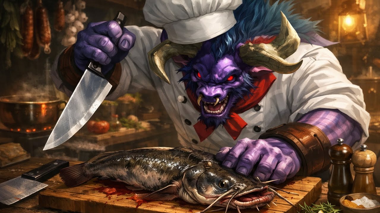 Alistar Vs Tahm Kench: Cùng xem đầu bếp bò chế biến cá trê theo cách nào !