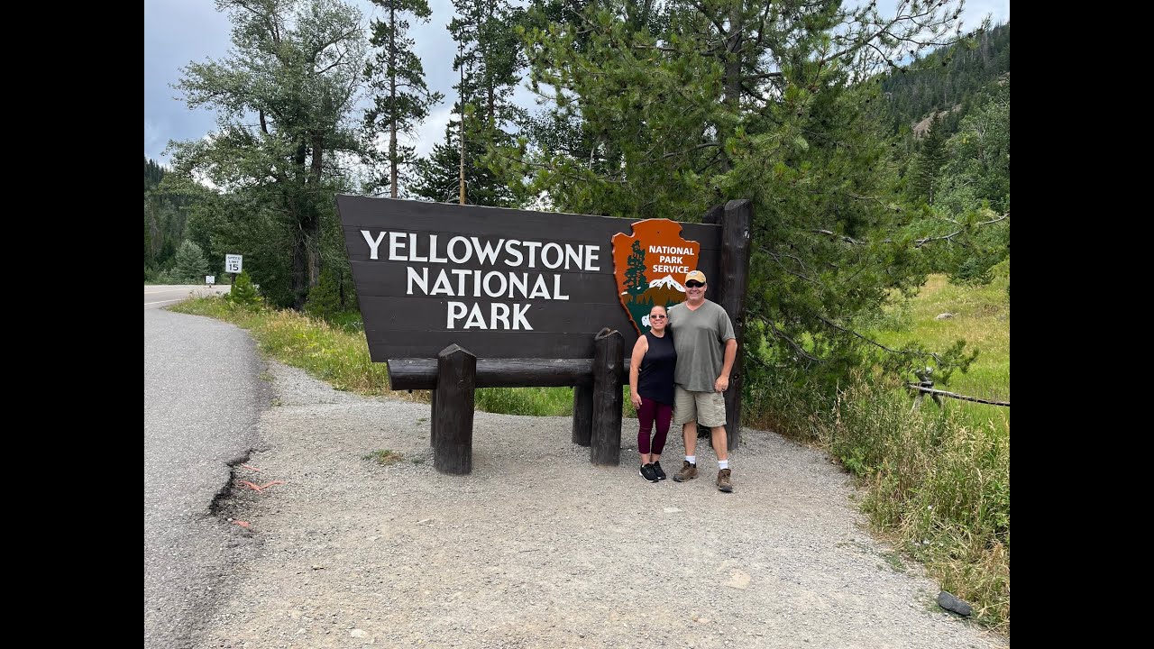 The spectacular drive through South Yellowstone Entrance to Cody. Part 1
