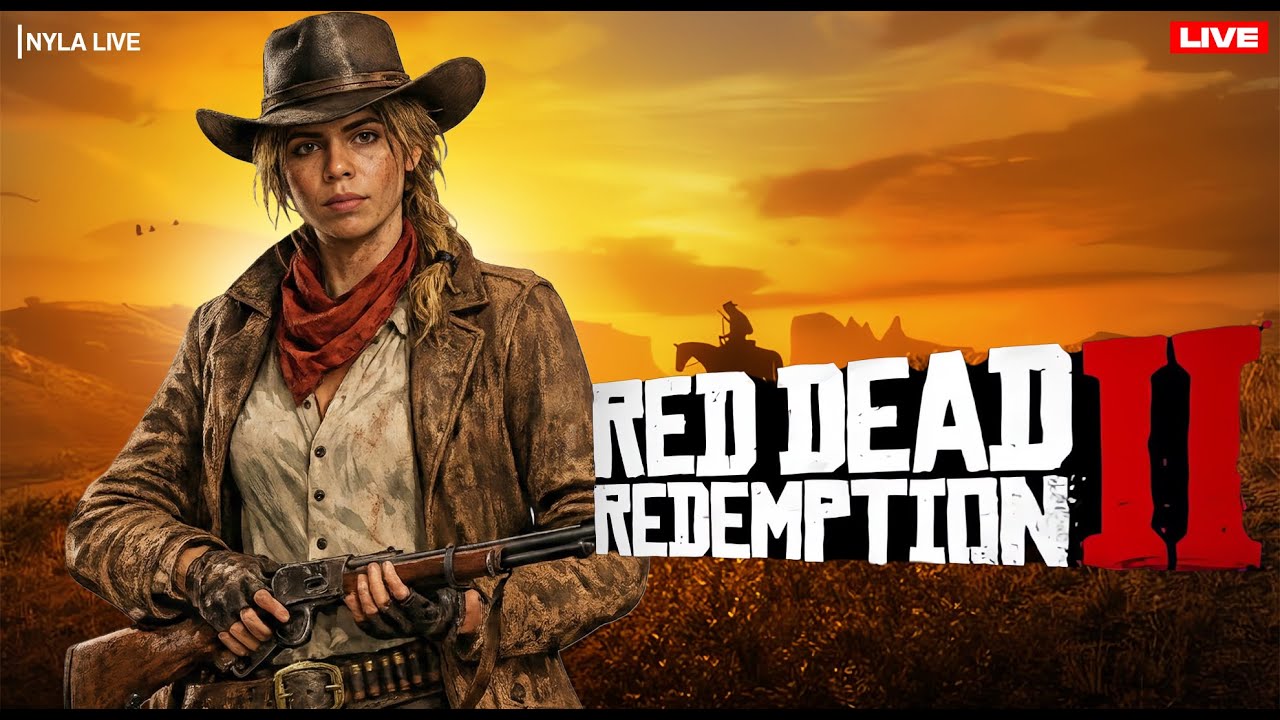 🔴Red Dead Redemption 2 Chill Stream Chapter 3 | RDR2 Live | Nyla Pc Games Streamer