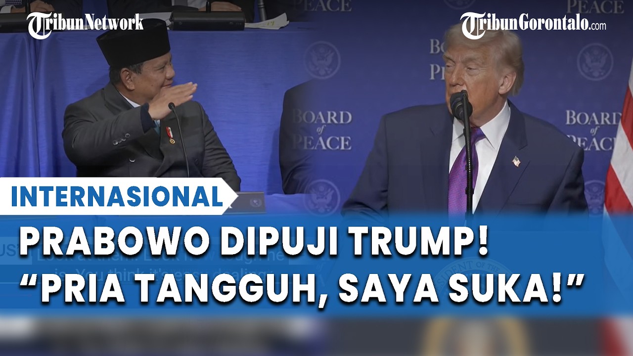 Trump Sanjung Prabowo di KTT Board of Peace: Pemimpin Hebat, Saya Tak Mau Melawannya!