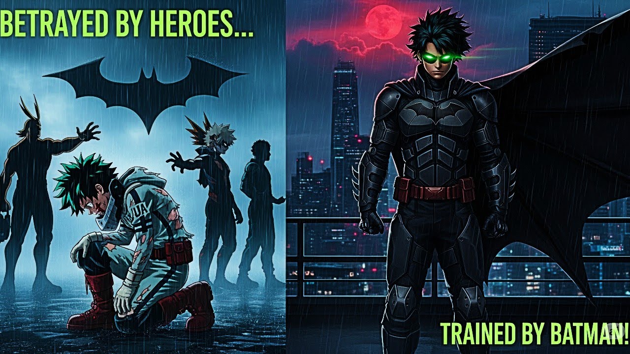 What if Deku was Betrayed and got Trained by Batman Movie