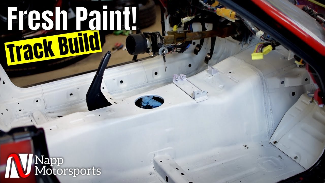 Interior Paint For a Track Car // Miata Track Build