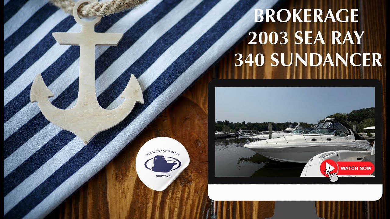 2003 Sea Ray 340 - Brokerage Boat Tour!