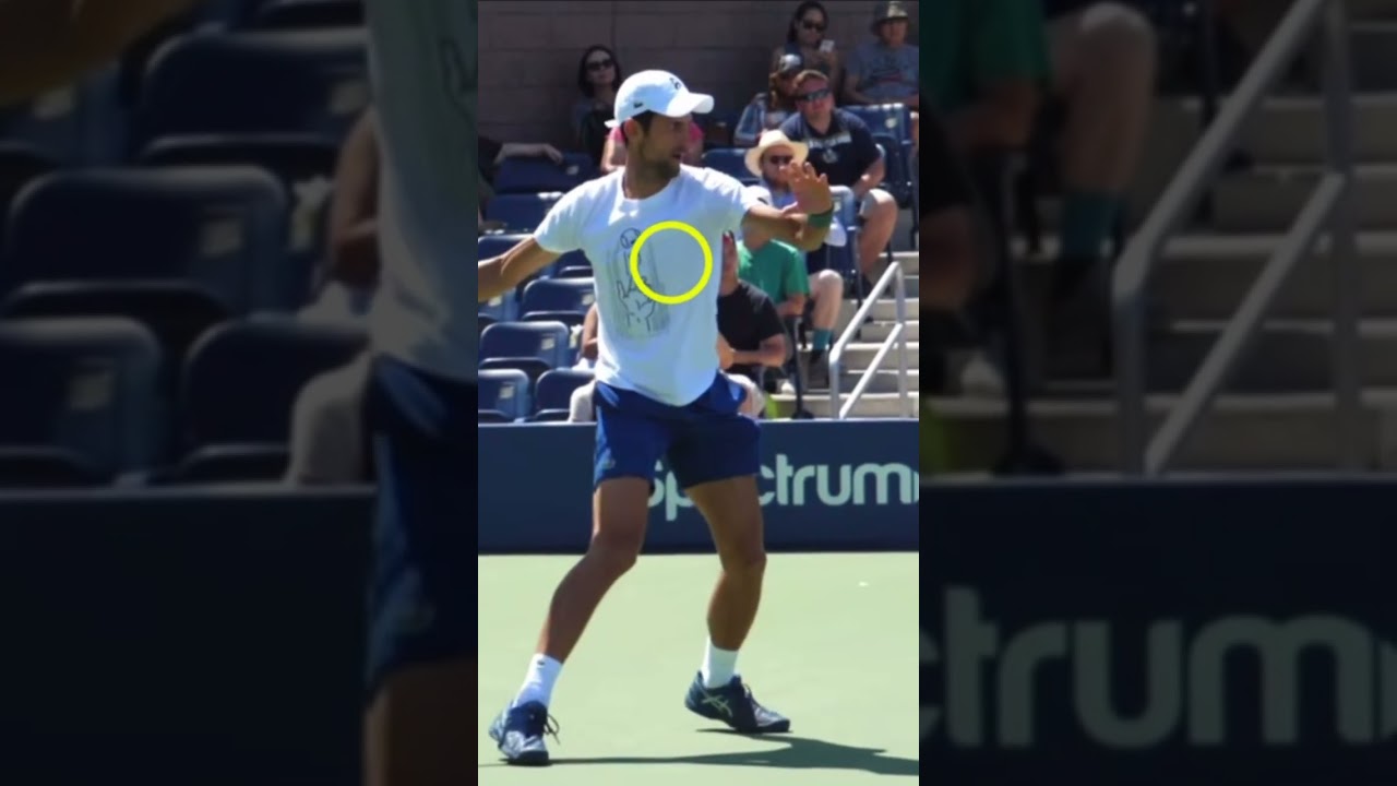 Djokovic Perfect Contact! Full video analysis on the channel! 👇🎾