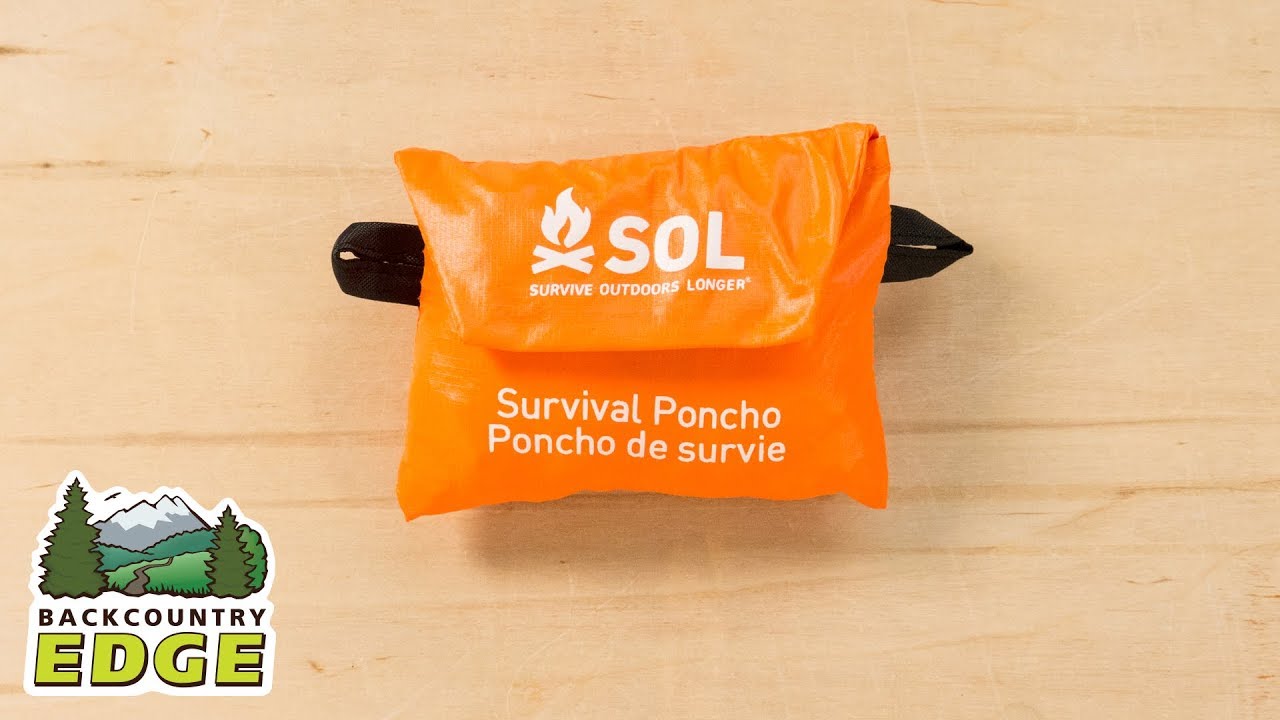 Adventure Medical Kits - Survive Outdoors Longer - Survival Poncho