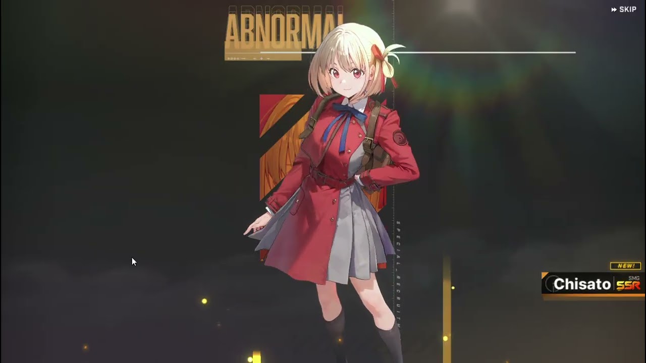 NIKKE x Lycoris Recoil COLLAB - pulling for CHISATO