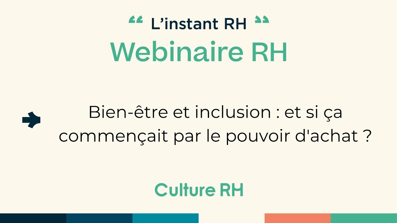 Bien-être et inclusion : et si ça commençait par le pouvoir d'achat ?