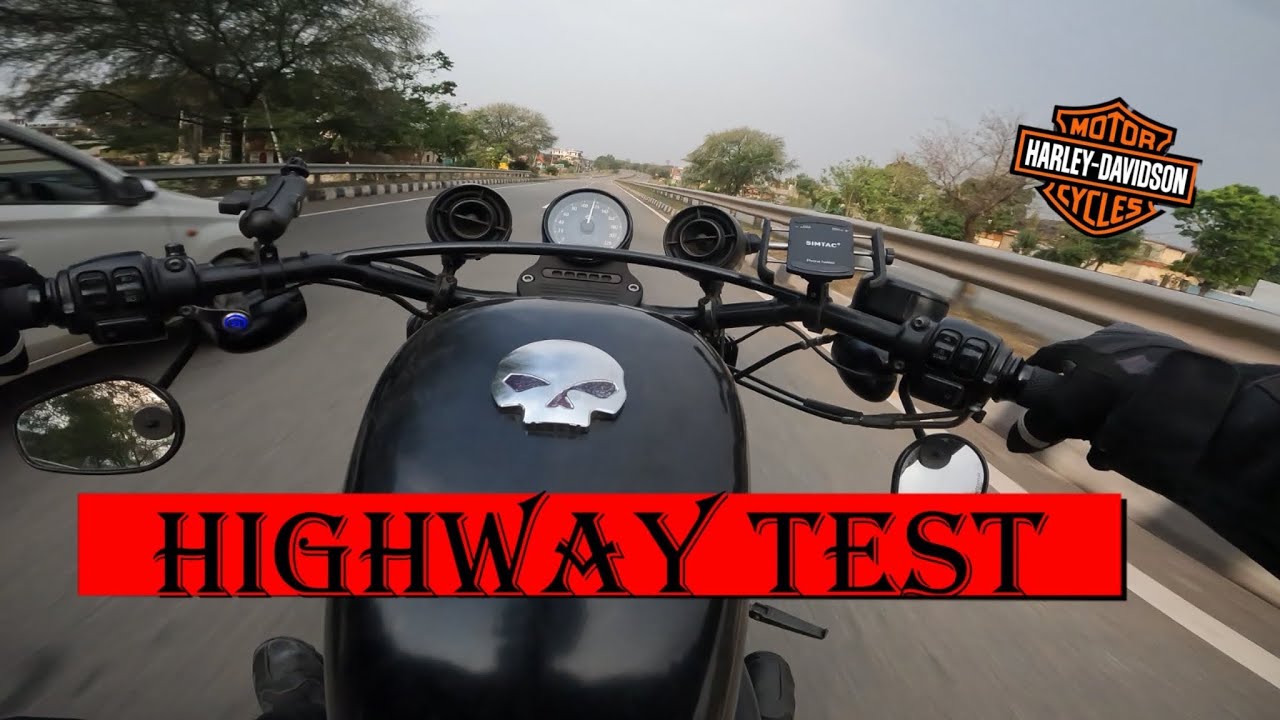 Iron 883 Highway Test Ride | Harley Davidson Performance & Comfort Review!