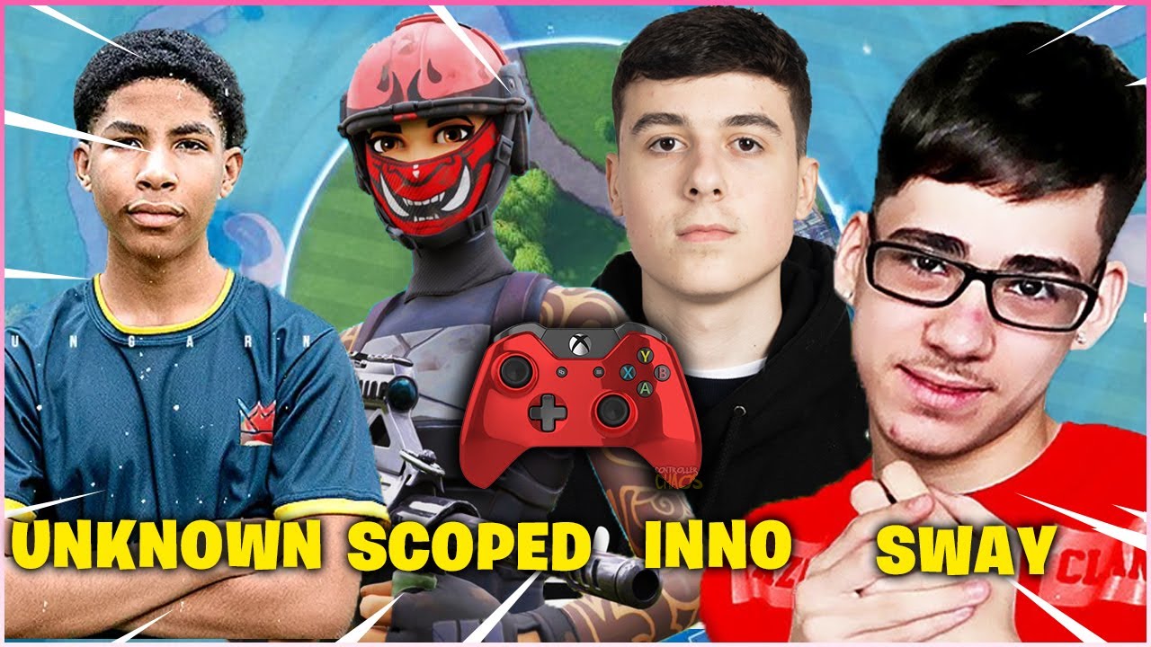 UNKNOWN, FaZe SWAY, SCOPED & INNOCENTS Teams Up Then This Happened! (Controller Squad Kill Record)