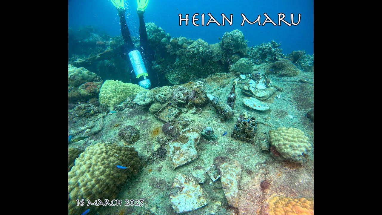 Heian Maru - Engine room  (16 March 2025)