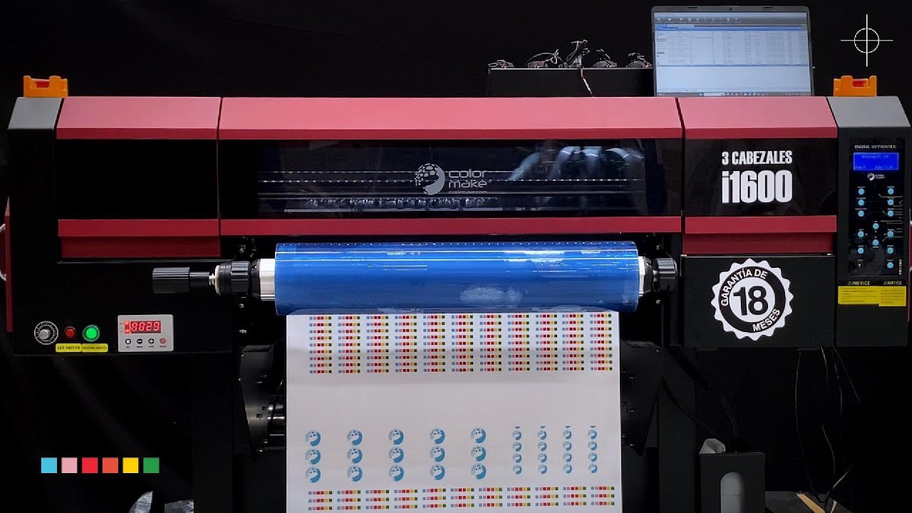 Impresora DTF UV | DTF UV 60 cm. | Imprime etiquetas UV