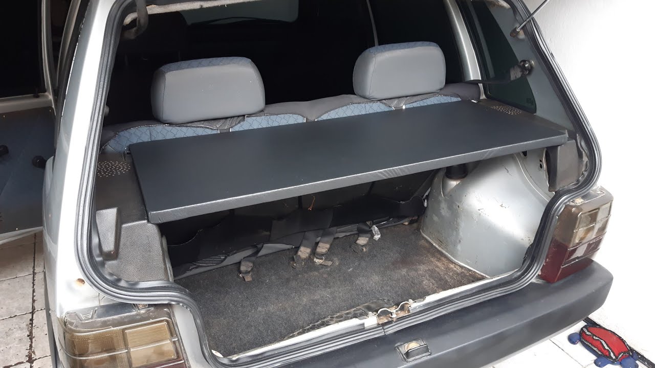 PASSO A PASSO COMO FAZER TAMPÃO DO PORTA MALAS DO FIAT UNO