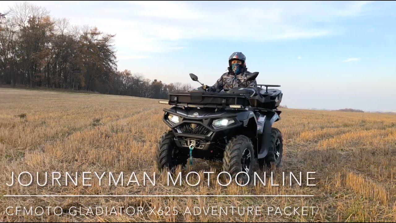CFMOTO Journeyman motoonline - CFMOTO Gladiator X625 Adventure Packet