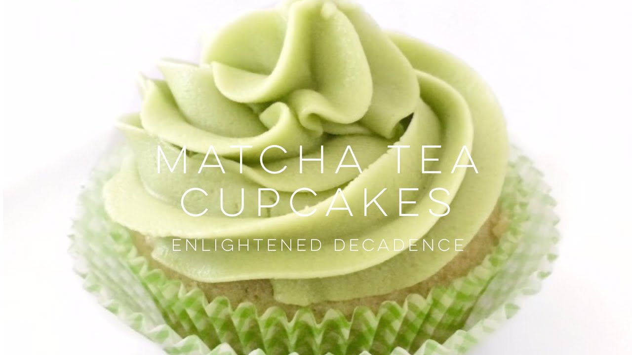 Matcha Tea Cupcakes (vegan) | The Simple Green