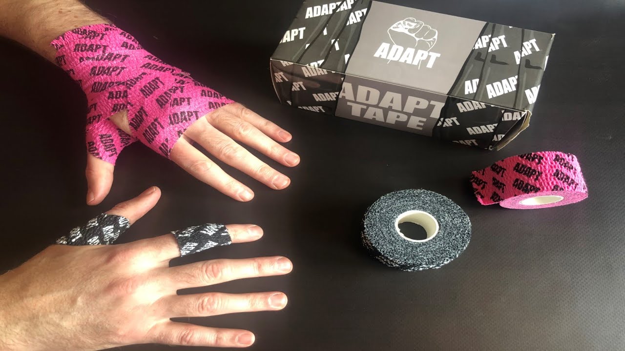 PROTECT YOUR HANDS WITH ADAPT SUPPORT TAPE!