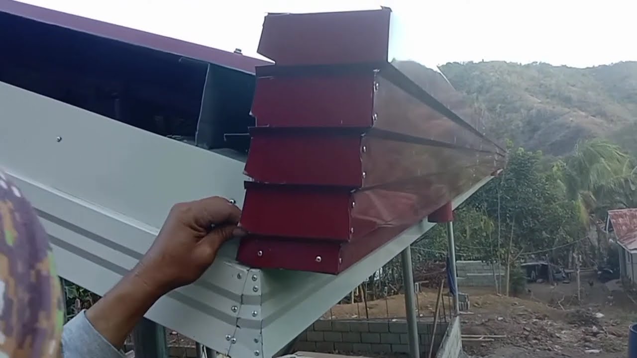PAANO MAG DUGTONG NG GUTTER TO FLASHING GUTTER