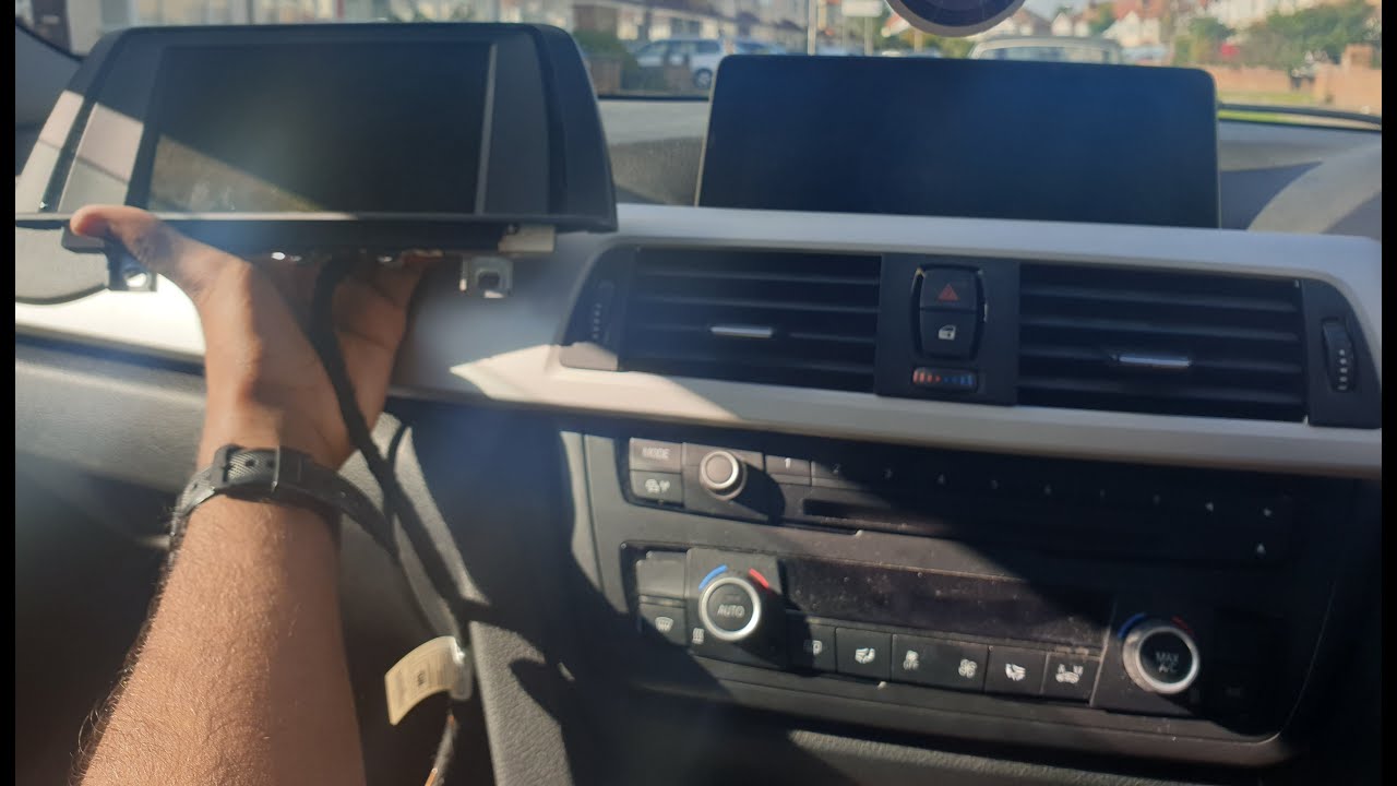 NBT EVO Retrofit (ID4) on BMW F30 3 SERIES  - UPGRADING TO WIDE DISPLAY DIY #F30