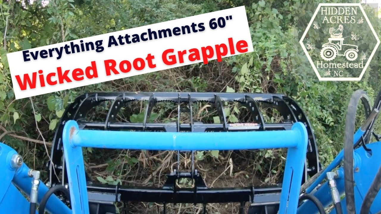 Обзор Wicked Root Rake Grapple 60 от Everything Attachments, серия #30