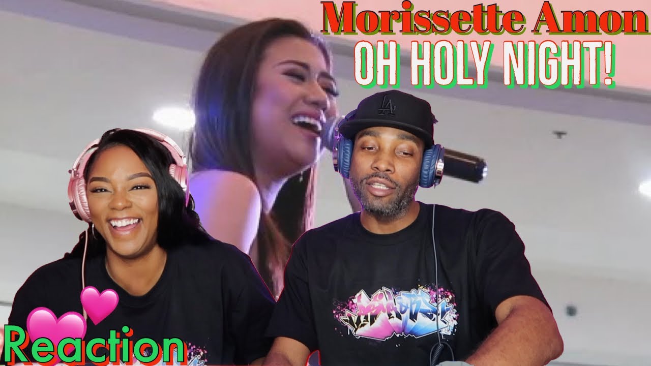 Мориссетт Амон «Oh Holy Night» вживую на StarMall Реакция | Азия и BJ