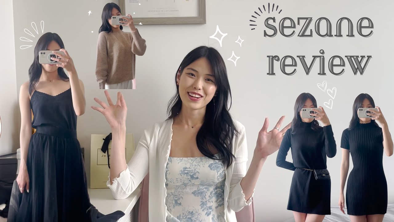 FASHION FEATURE: SEZANE REVIEW 🖤👯&zwj;♀️ Haul, review, try-on, sizing; do I recommend?!
