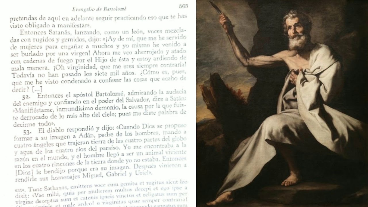Evangelio apócrifo de Bartolomé capítulo 4 y 5