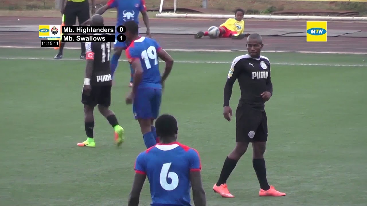 MTN Yellow Sunday Mbabane Highlanders vs Mbabane Swallows  First Half