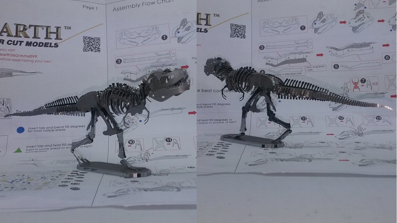 Metal Earth Build - Tyrannosaurus Rex