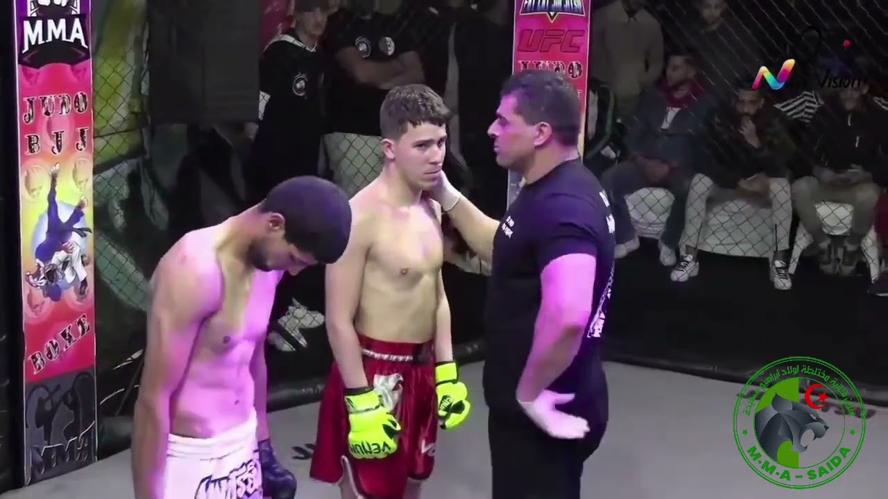نزال mma DZ PRO  الضربة القاضية