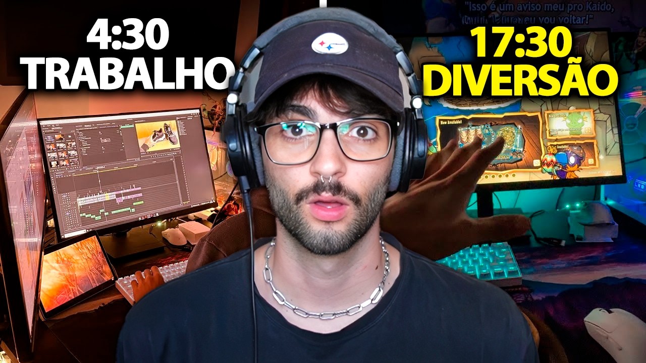 Como é a ROTINA de um EDITOR DE VÍDEOS? (Vale a pena?)