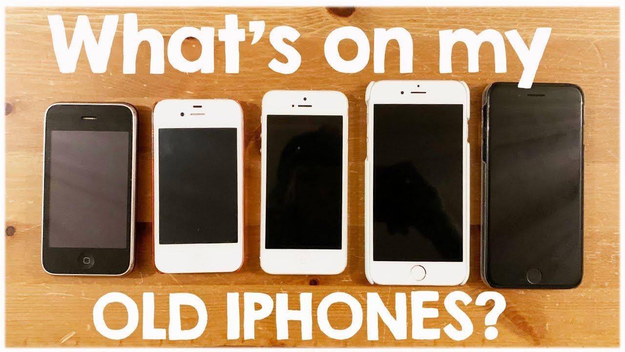 Whats On my OLD iPhones?