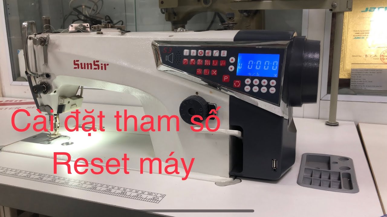Cài đặt than số , reset máy 1 kim điện tử Sunsir S3 , S4 , S5 , MAQI Q3 , Q4 , Q5