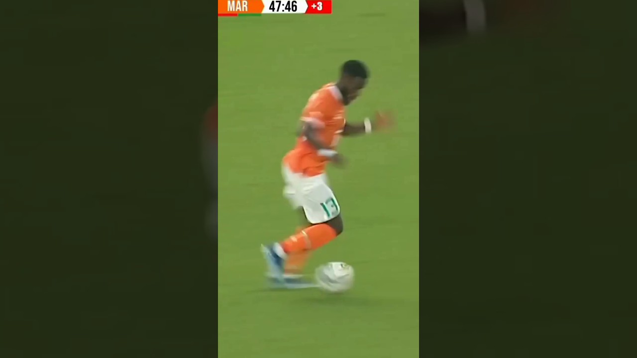 Le magnifique but de la C&ocirc;te d'ivoire face au Maroc ! #shorts #cotedivoire #maroc #fyp #haller
