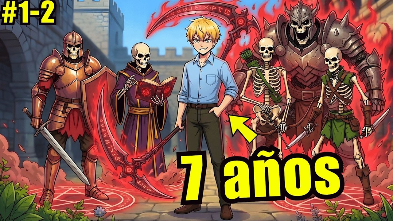 Un Niño con el Poder del Rey Esqueleto Nivel Máximo| Resumen Manhwa