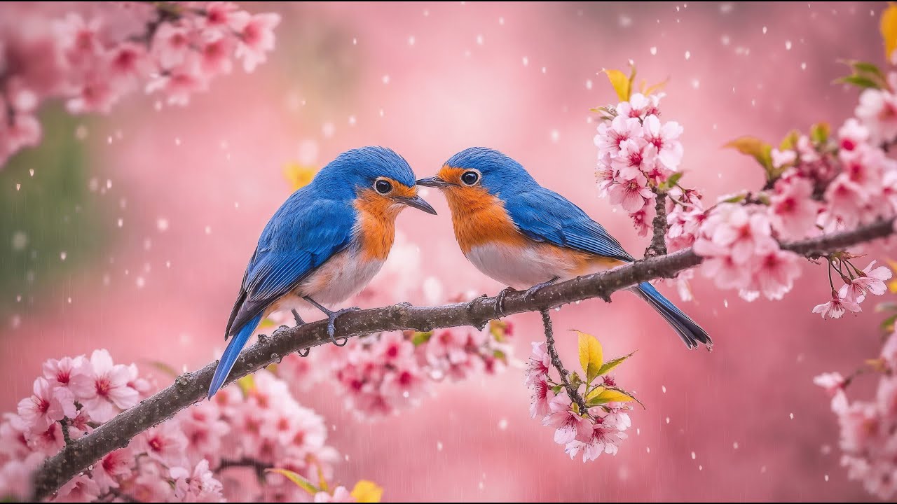 Relaxing Nature Ambience – Piano, Birdsong & Rain Sounds for Peaceful Relaxation