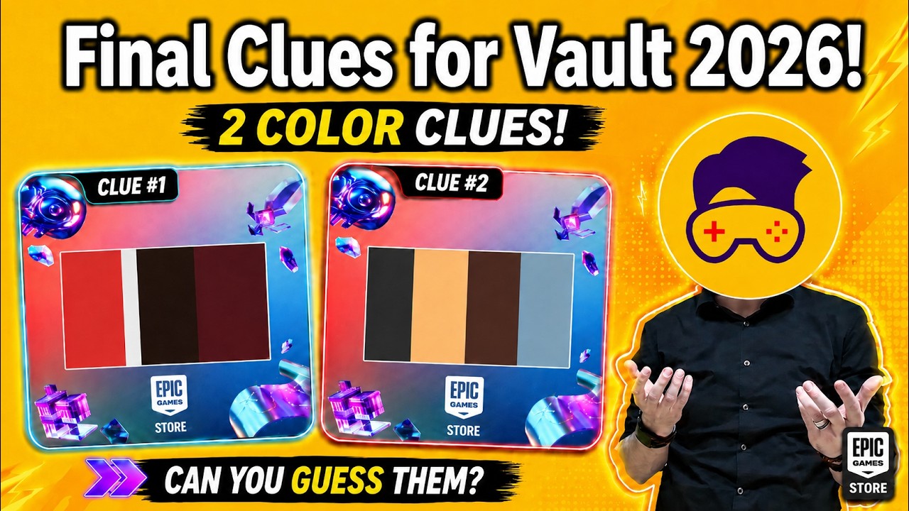 Epic Vault Games - Week Four Color Clues Teaser