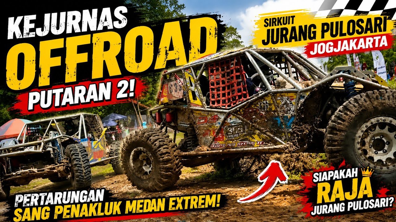 Kejurnas offfroad putaran ke 2 sirkuit Jurang pulosari krebet sendangsari pajangan Bantul 
