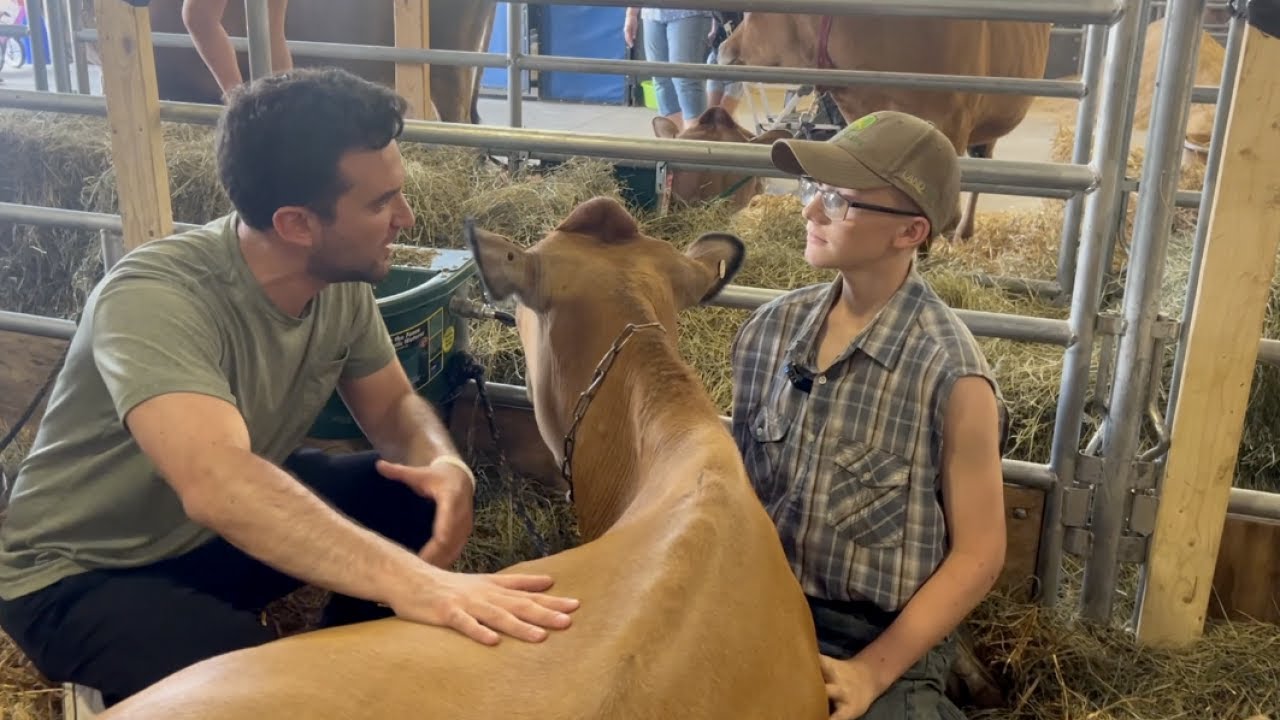 'Hard at work every day': Meet the kids taking care of their animals at the Erie County Fair