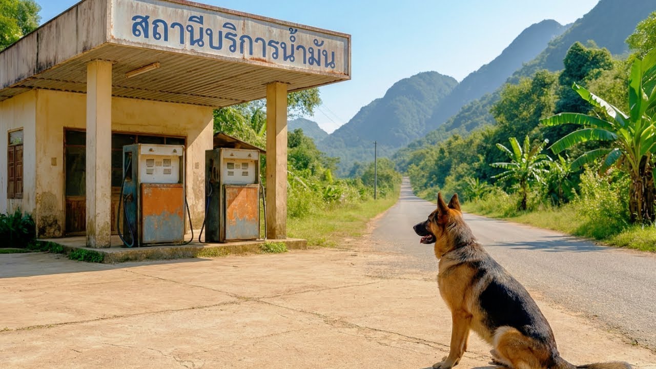 สุนัขตัวหนึ่งรอครอบครัวที่ปั๊มร้างนาน 3 ปี จนเช้าวันหนึ่งปาฏิหาริย์เกิดขึ้น