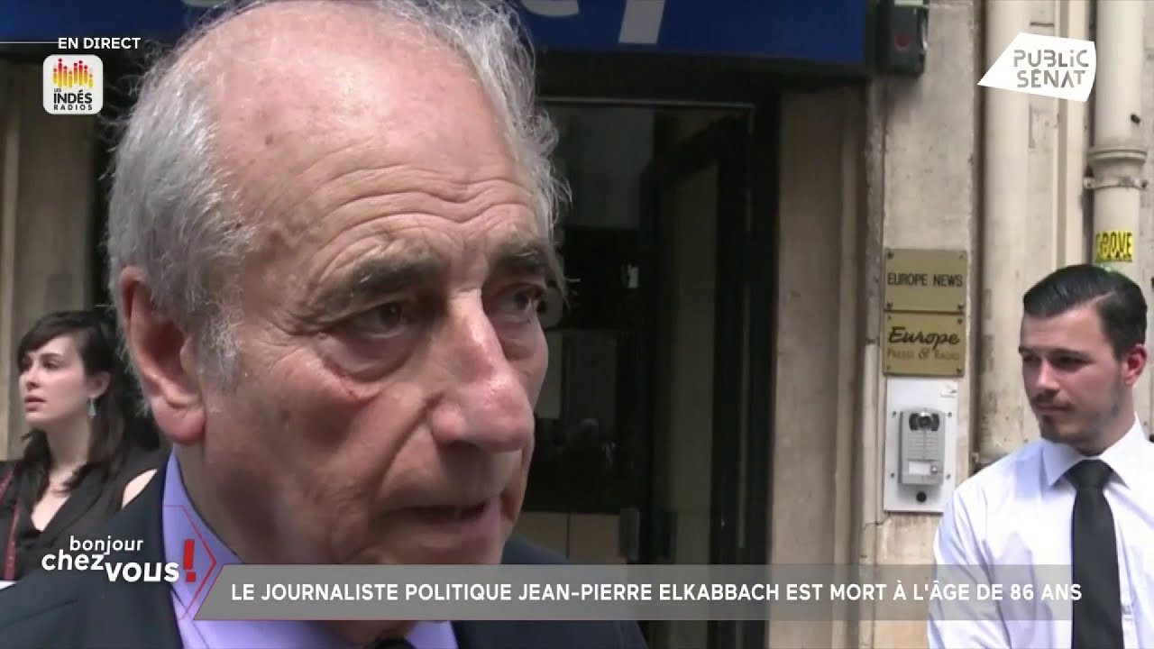 D&eacute;c&egrave;s de Jean-Pierre Elkabbach