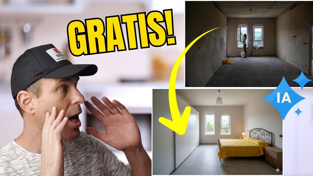 Come ARREDARE e RISTRUTTURARE CASA con l'IA GRATIS!