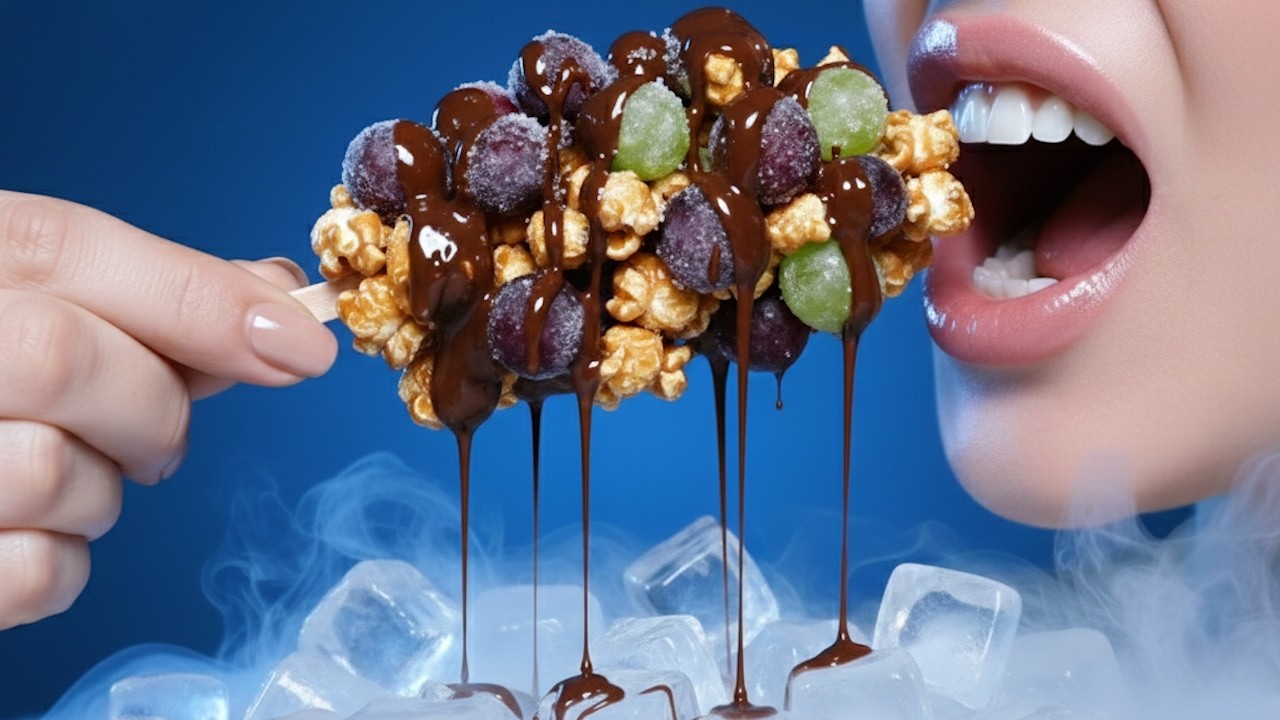 FROZEN DESSERT ASMR | ASMR EATING | EATING SHOW | FROZEN DESSERT | ICE DESSER ASMR | ASMR MUKBANG