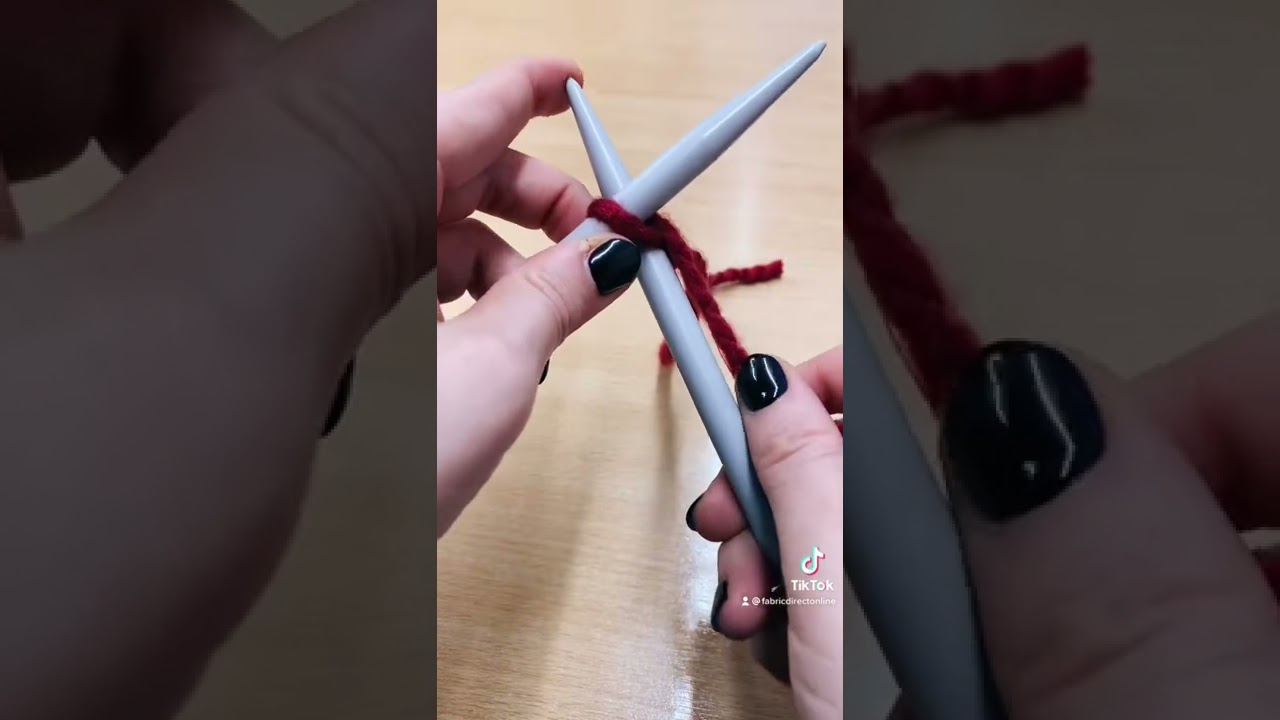 How to Beginner&rsquo;s Knit ✨ Cast On✨